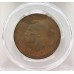 AUSTRALIA 1943I . ONE 1 PENNY . MINT ERROR . PCGS AU55